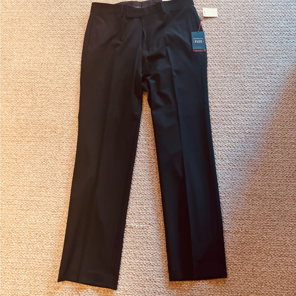 VanHeusen black suit pants